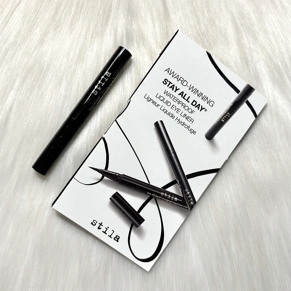 4/$30 Bundle💫 stila Stay All Day Waterproof Liquid Black Eyeliner Mini NIB